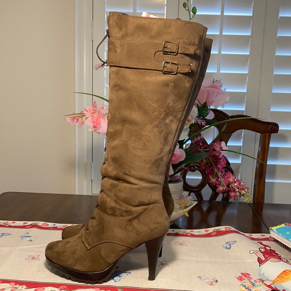 Sao Paulo heels tall boots